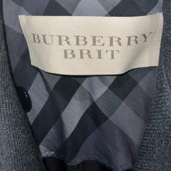 Burberry Wool Coat-Authentic-NWT - Picture 4 of 9